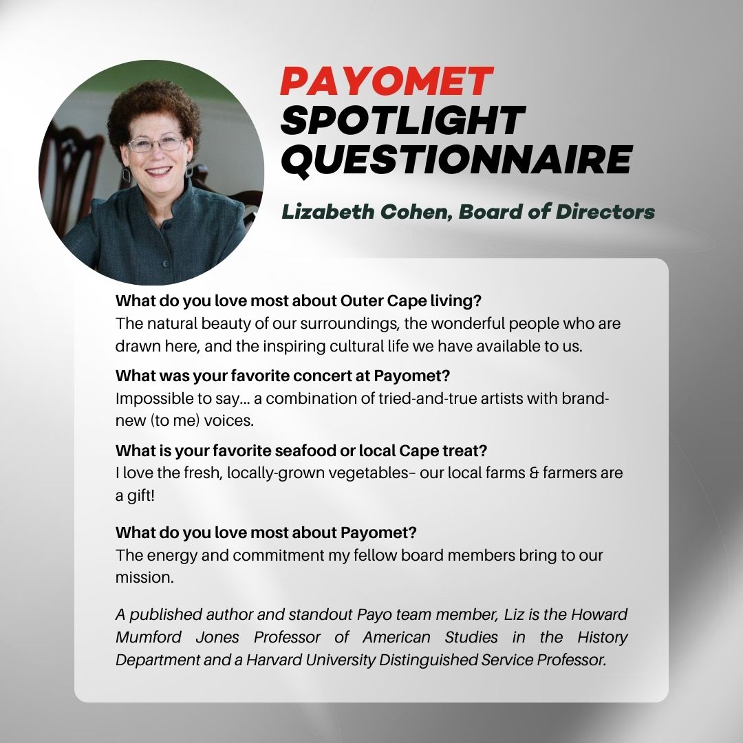 Lizabeth Cohen in Payomet's Spotlight Questionnaire