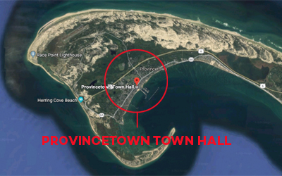 Provincetown Town Hall location map