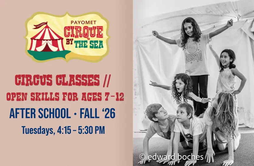 Circus Classes – Open Skills for Ages 7–12