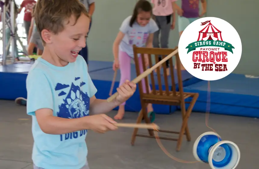Circus Camp Tiny Tent for Ages 5 & 6